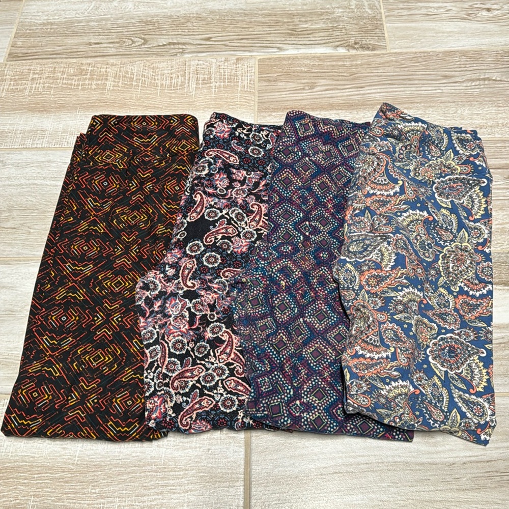 Lularoe Print Leggings Bundle